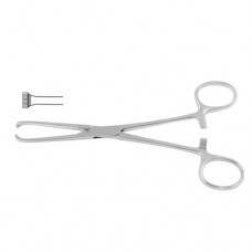 Allis Intestinal and Tissue Grasping Forceps 5 x 6 Teeth Stainless Steel, 15.5 cm - 6"